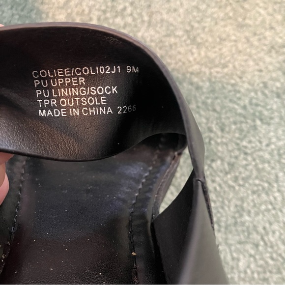 Madden Girl Coliee Black Platform Sandals - Picture 3 of 5